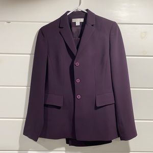 Plum dress suit
